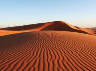 Девушка Лето пустыня, песок, небо, жара обои рабочий стол