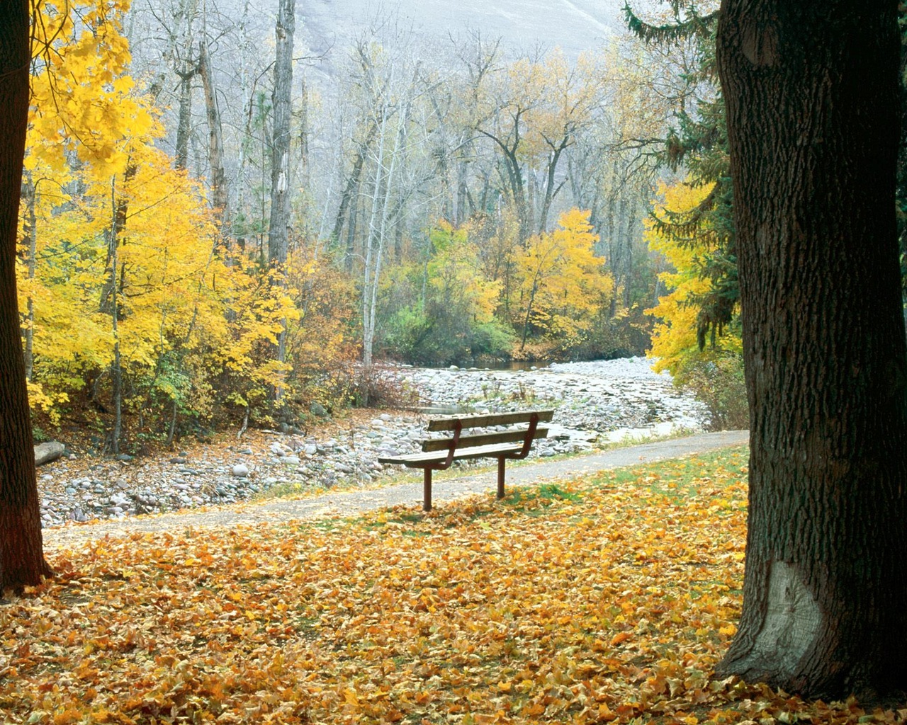 Природа, пейзаж Осень autumn, wallpaper 15 красивые обои рабочий стол