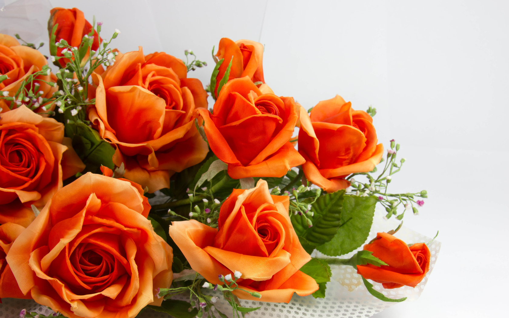 Цветы Розы розы, цветы, оранжевые, искусственные, лепестки картинка, обои рабочий стол