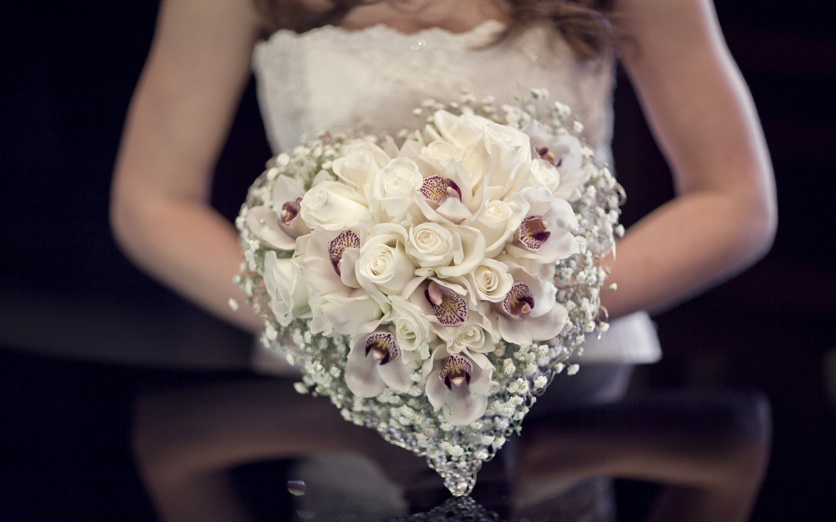 Цветы Розы композиция, невеста, розы, свадьба, букет картинка, обои рабочий стол