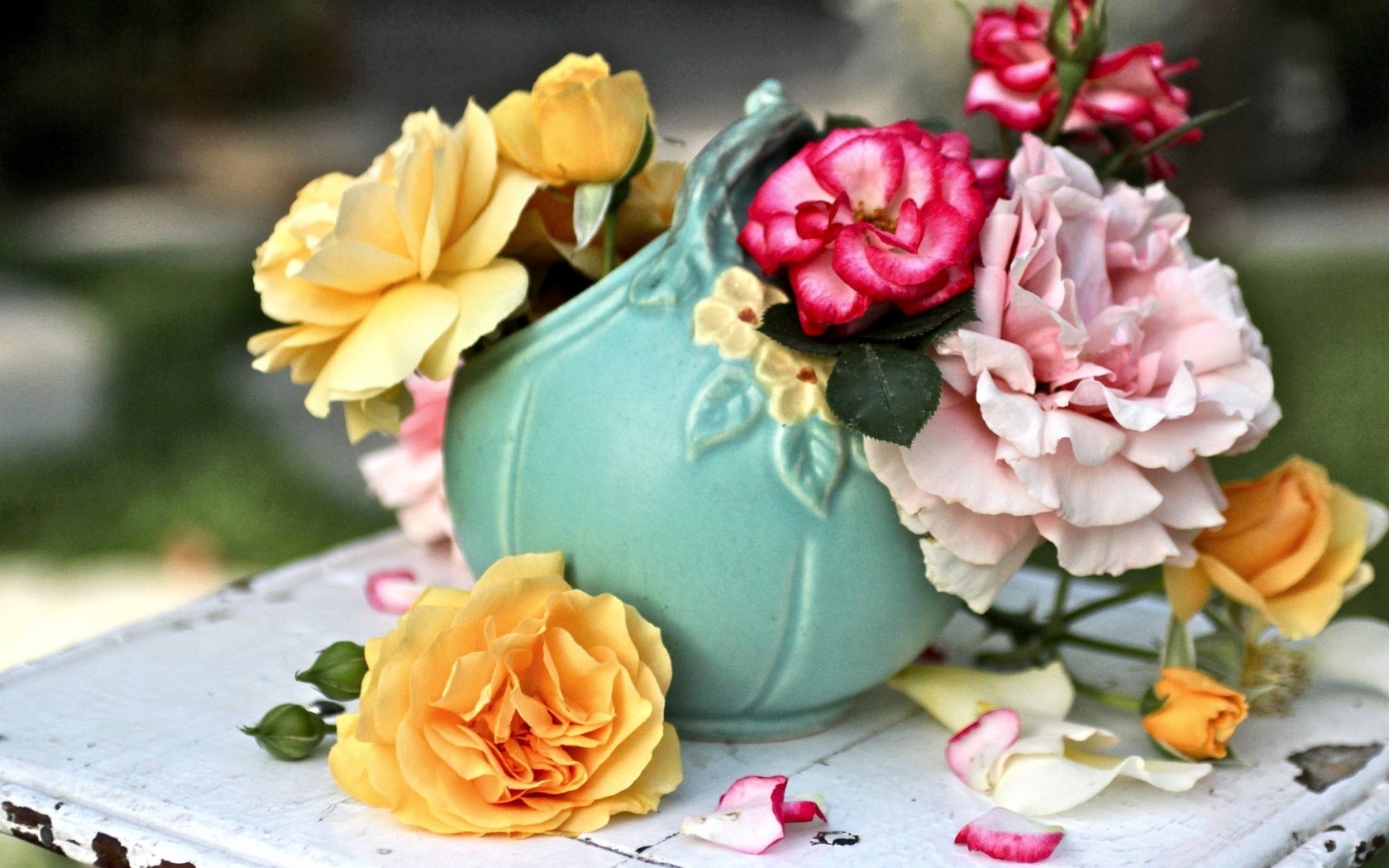 Цветы Розы розы, цветы, оранжевая, розовая картинка, обои рабочий стол