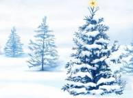 Девушка Зима елка, новый год, снег, рисунок обои рабочий стол
