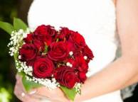 Девушка Цветы руки, цветы, розы, свадебный букет обои рабочий стол