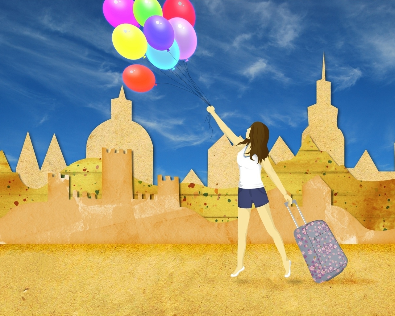 Природа, пейзаж Лето summer, nature, wallpaper44 красивые обои рабочий стол