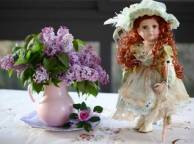 Девушка Цветы flowers, nature, wallpaper 3105 обои рабочий стол